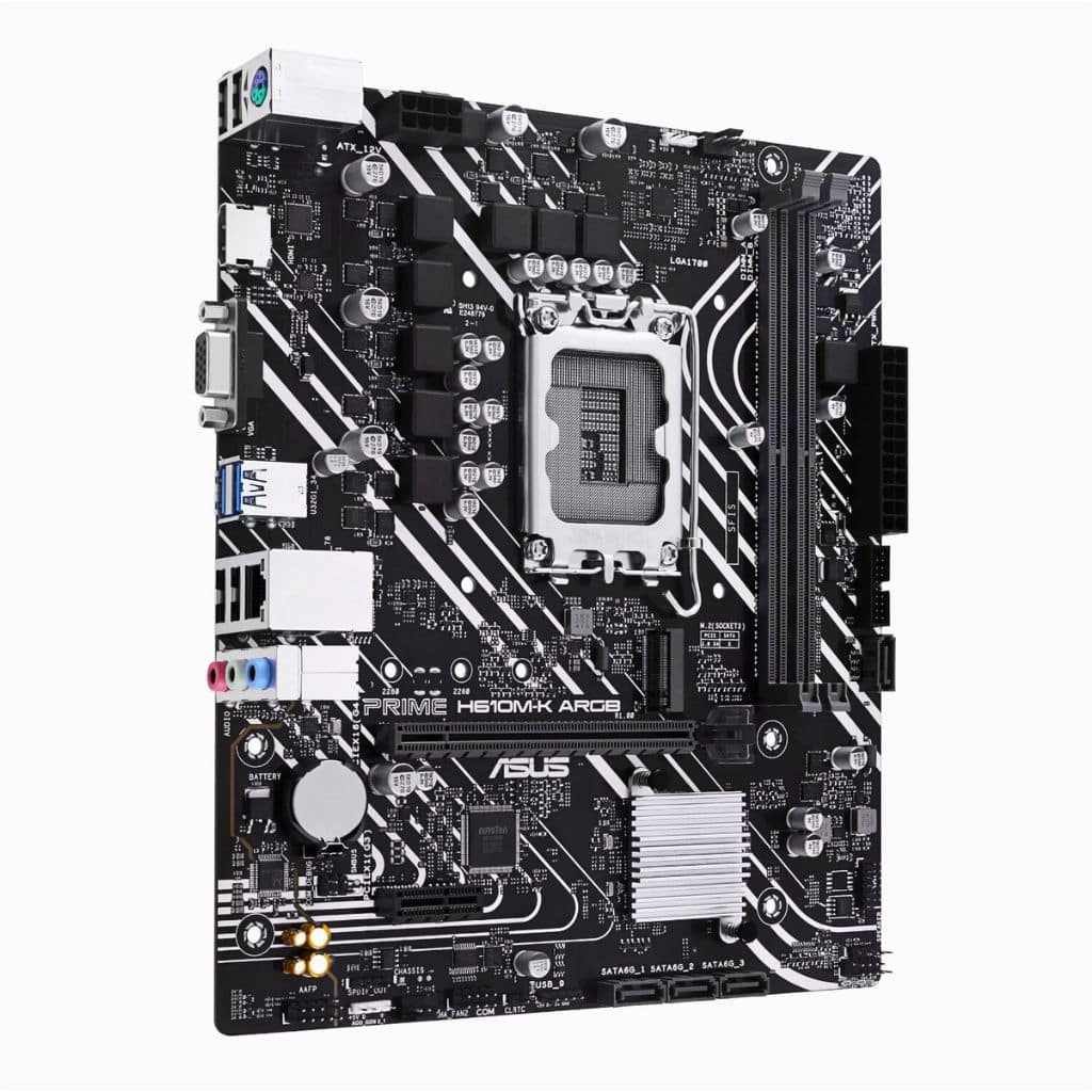 Asus - Prime H610M-K - Motherboard 3 Dict - Asus - Prime H610M-K - Motherboard - 01